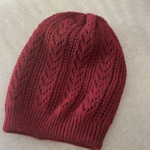 Red beanie